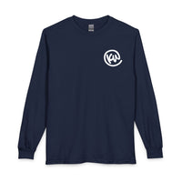 KW Skate Push Navy Unisex Long Sleeve T-Shirt
