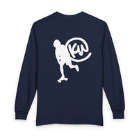 KW Skate Push Navy Unisex Long Sleeve T-Shirt