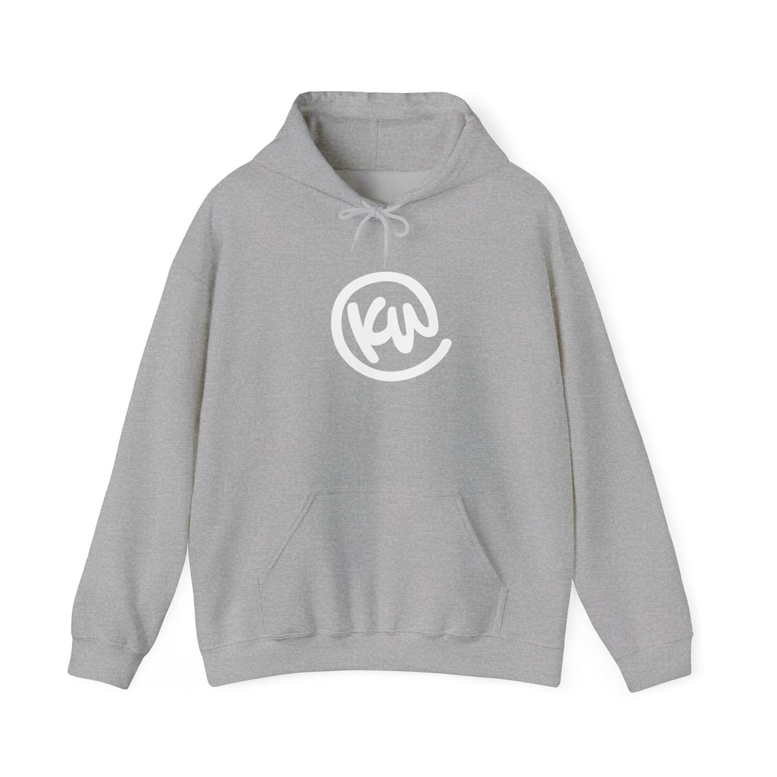 Grey Pullover Unisex Hoodie – KW Push