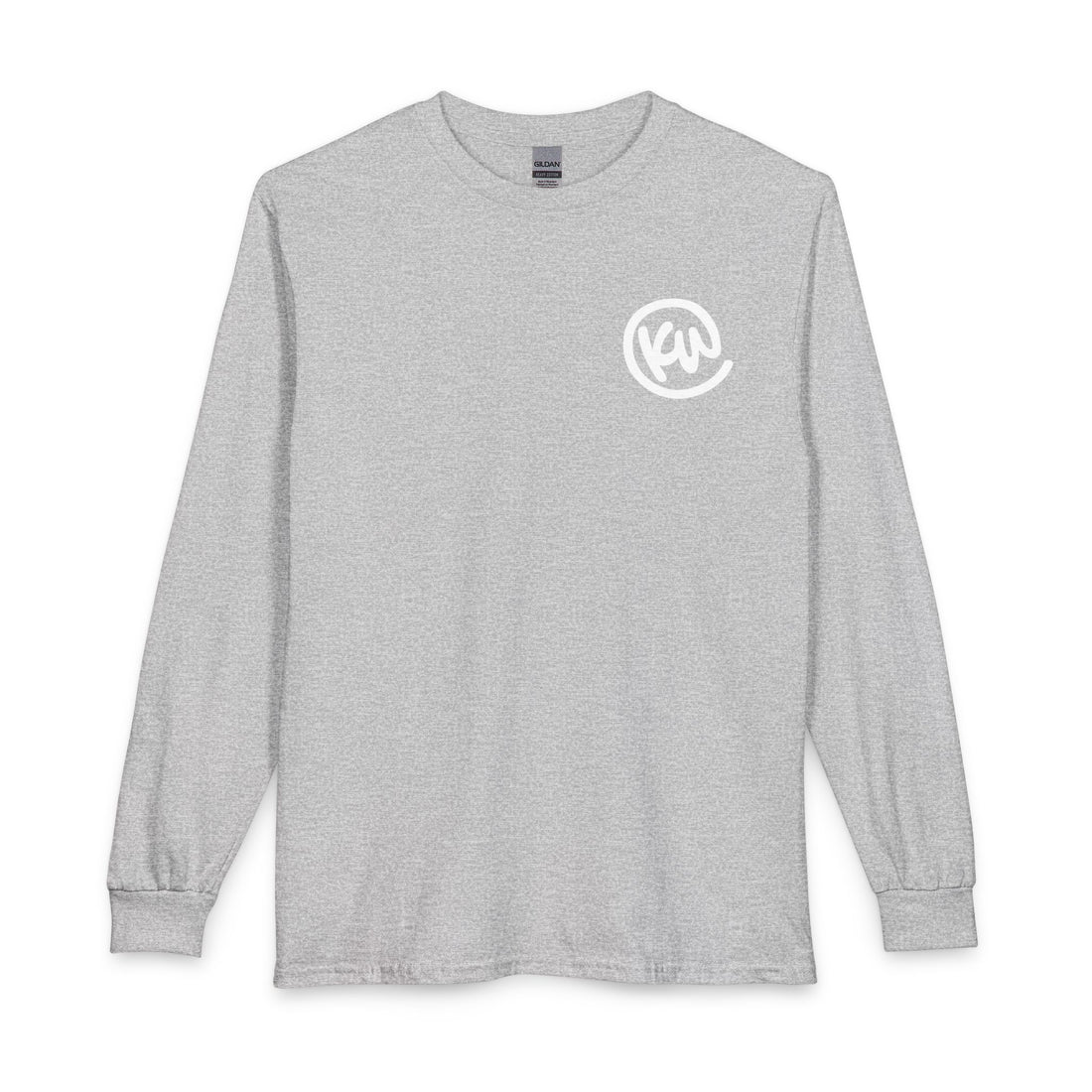 KW Skate Push Grey Unisex Long Sleeve T-Shirt