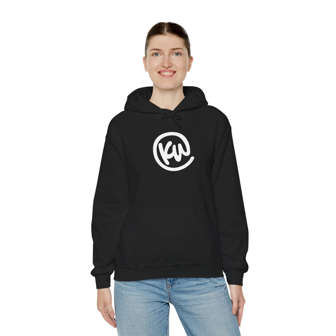 Black Pullover Unisex Hoodie – KW Push