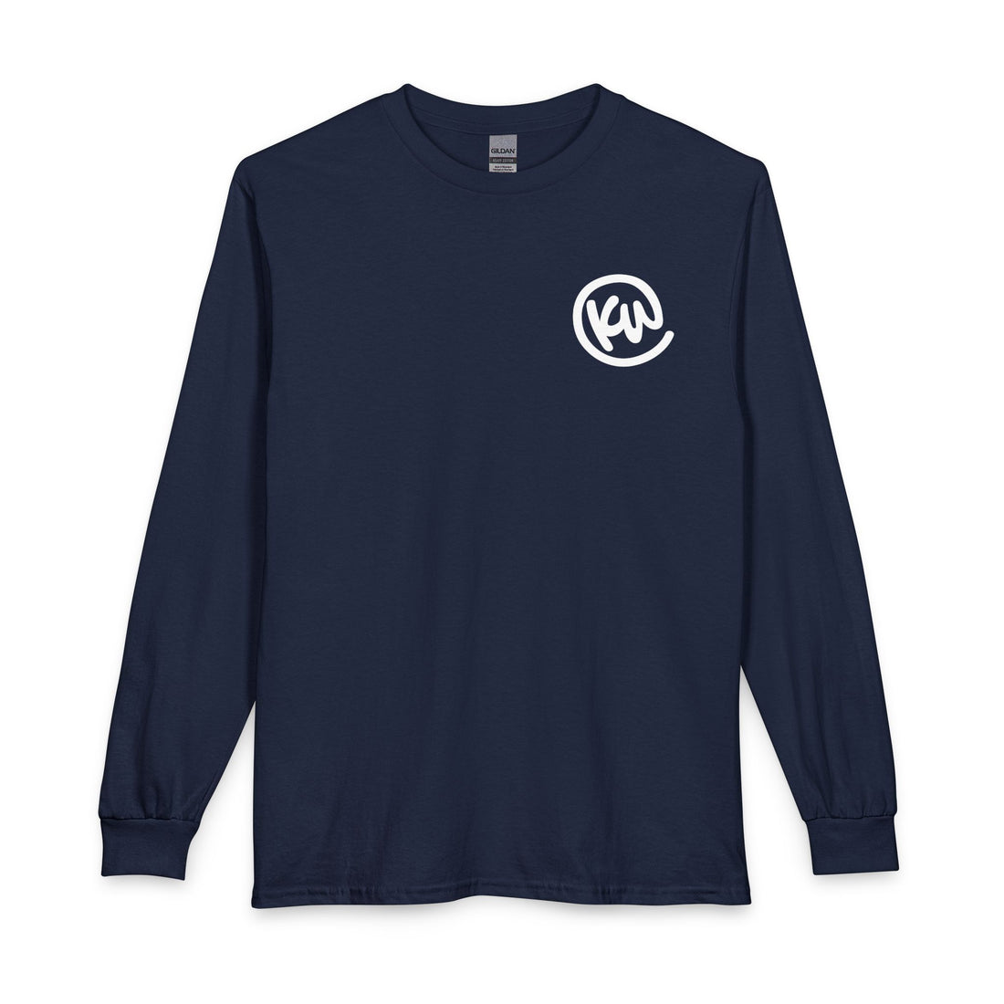KW Skate Push Navy Unisex Long Sleeve T-Shirt