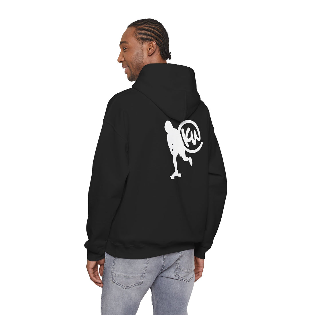 Black Pullover Unisex Hoodie – KW Push