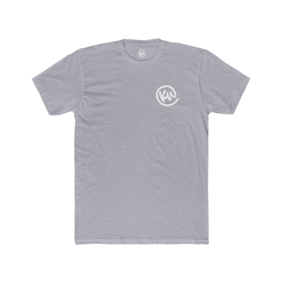 KW Skate Push Cotton Unisex T-Shirt - Grey