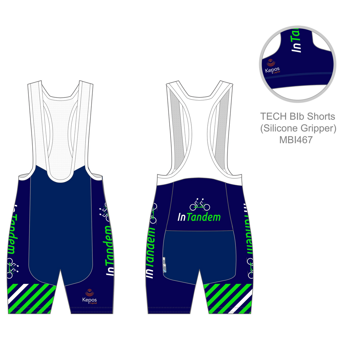Tech Bib Shorts