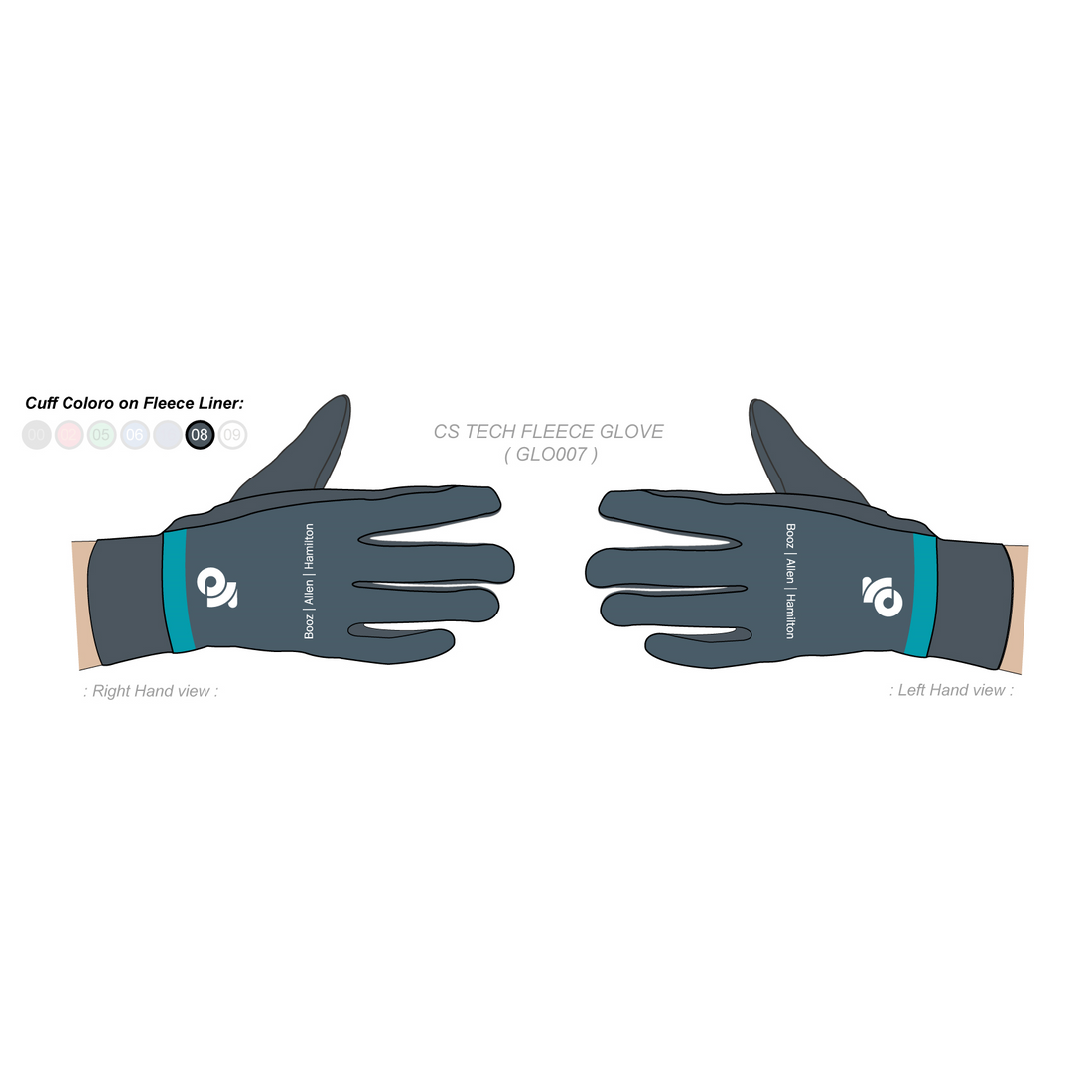 CS TechFleece Glove / Gloves Fleece Liner
