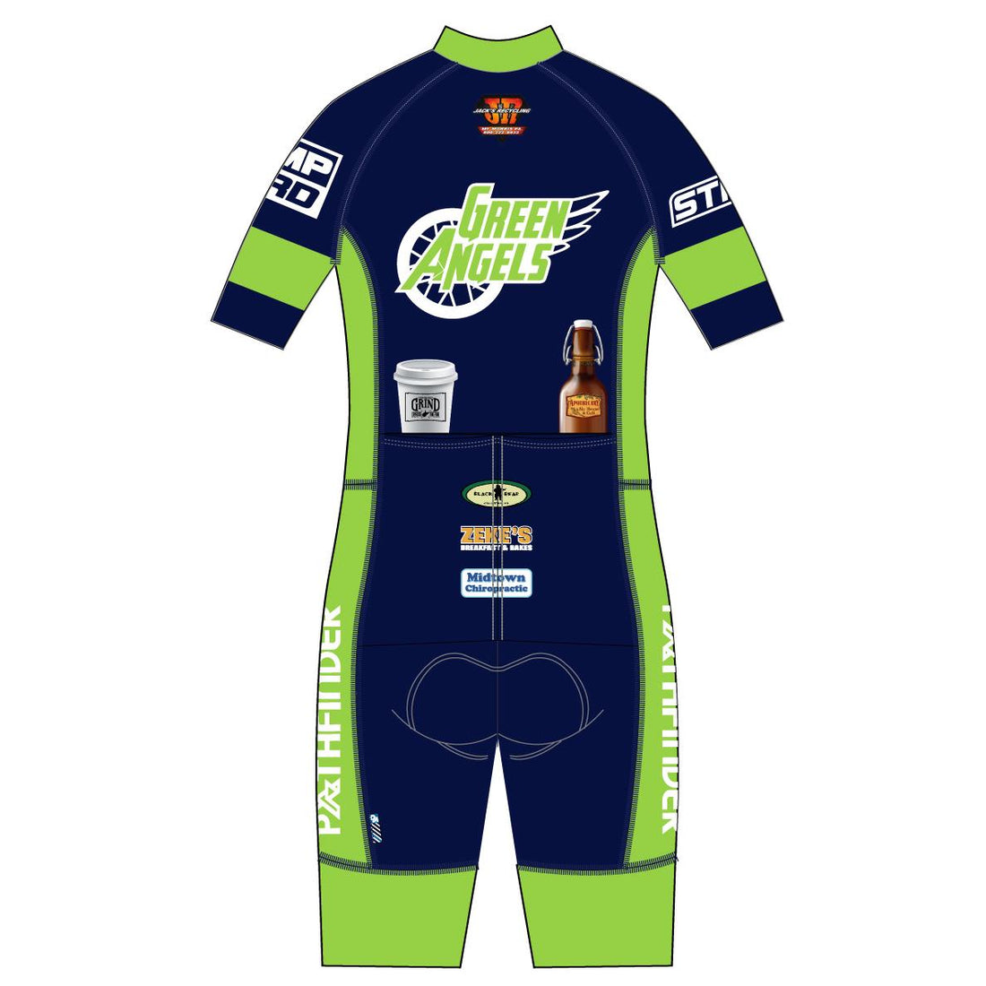PERFORMANCE Cyclocross Skinsuit  Long or Short-sleeved