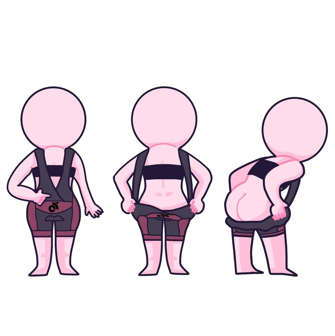 PERFORMANCE+ Women's Drop-Tail Bib Shorts