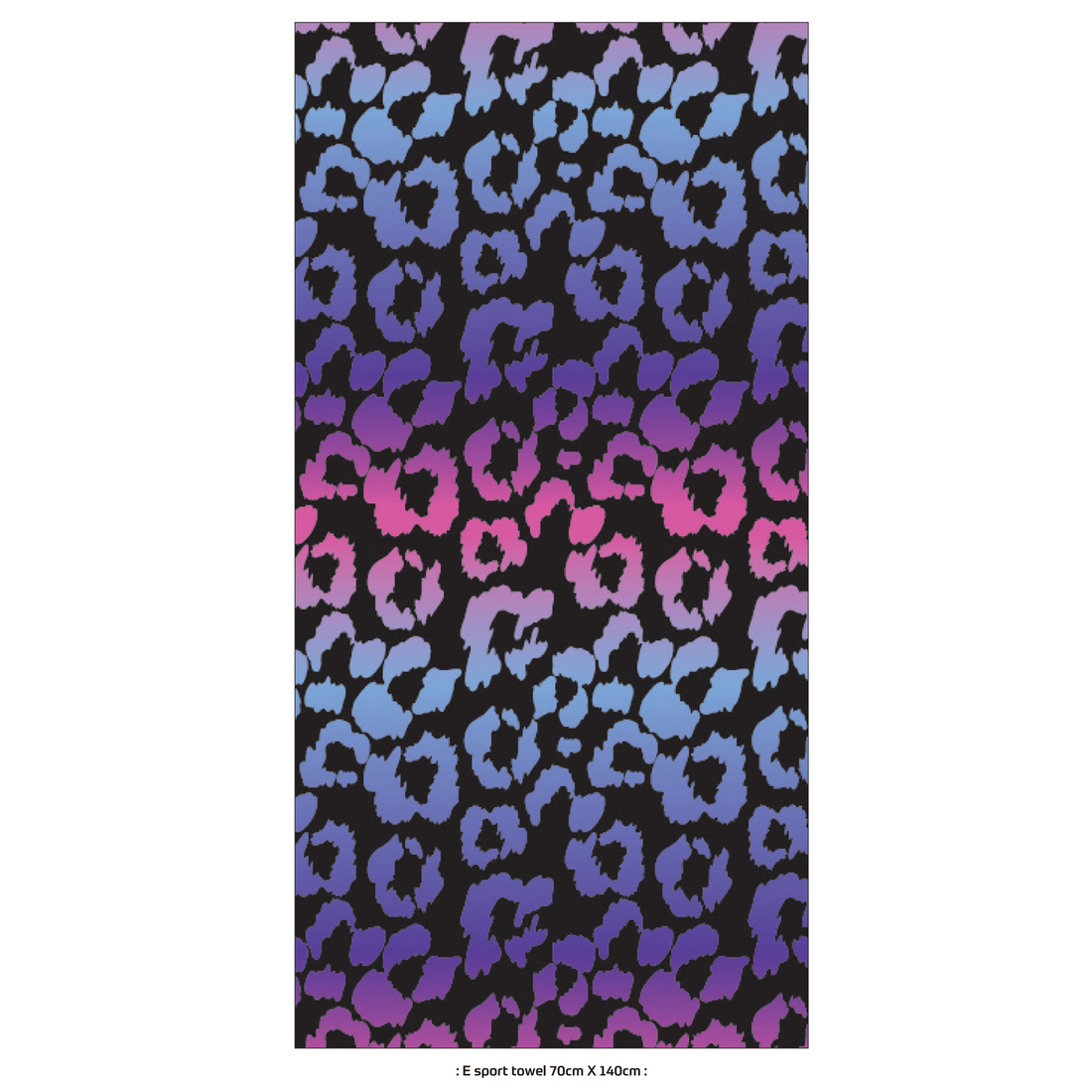 PERFORMANCE E sport towel 70cm x 140cm