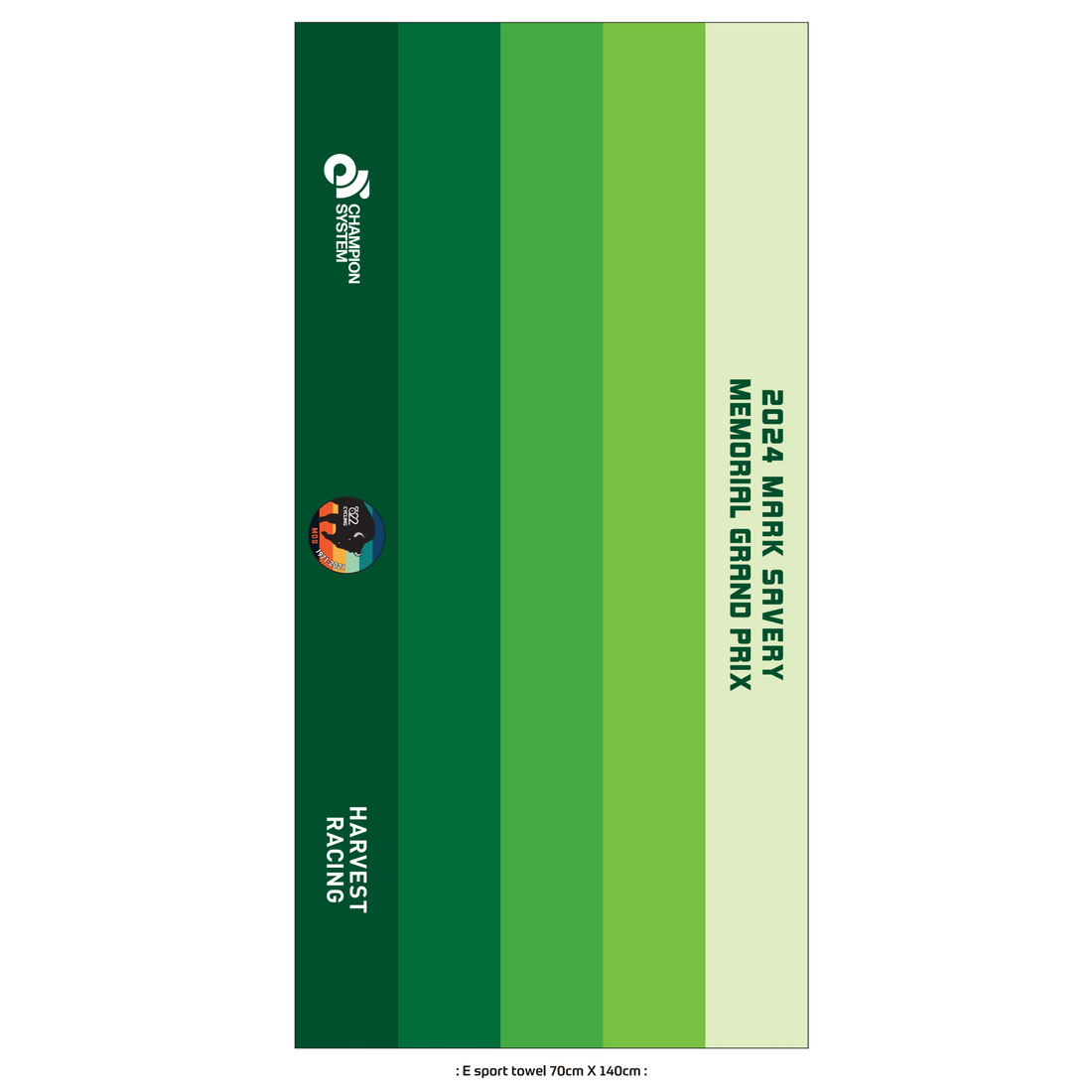 PERFORMANCE E sport towel 70cm x 140cm
