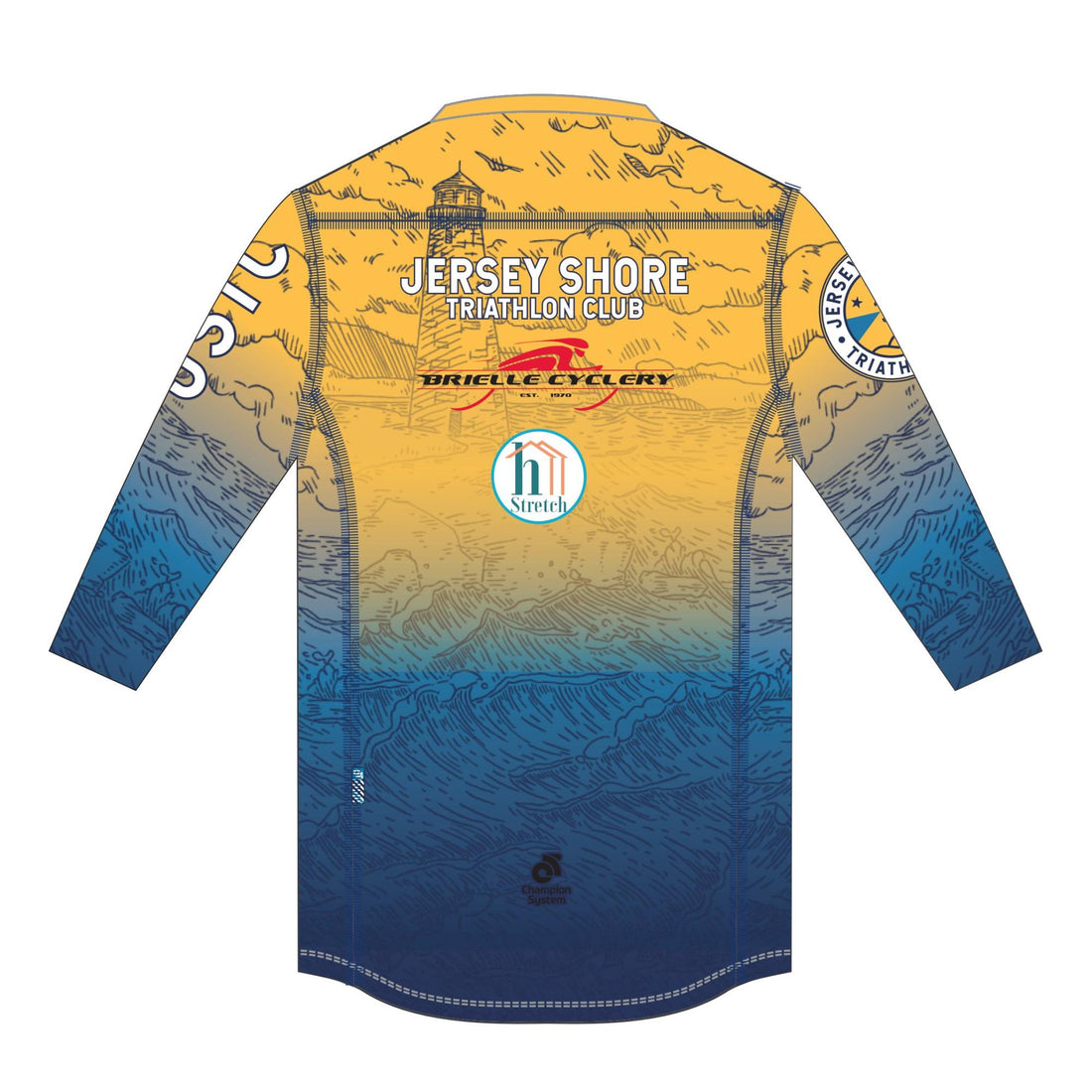 3/4 Sleeve Trail Jersey
