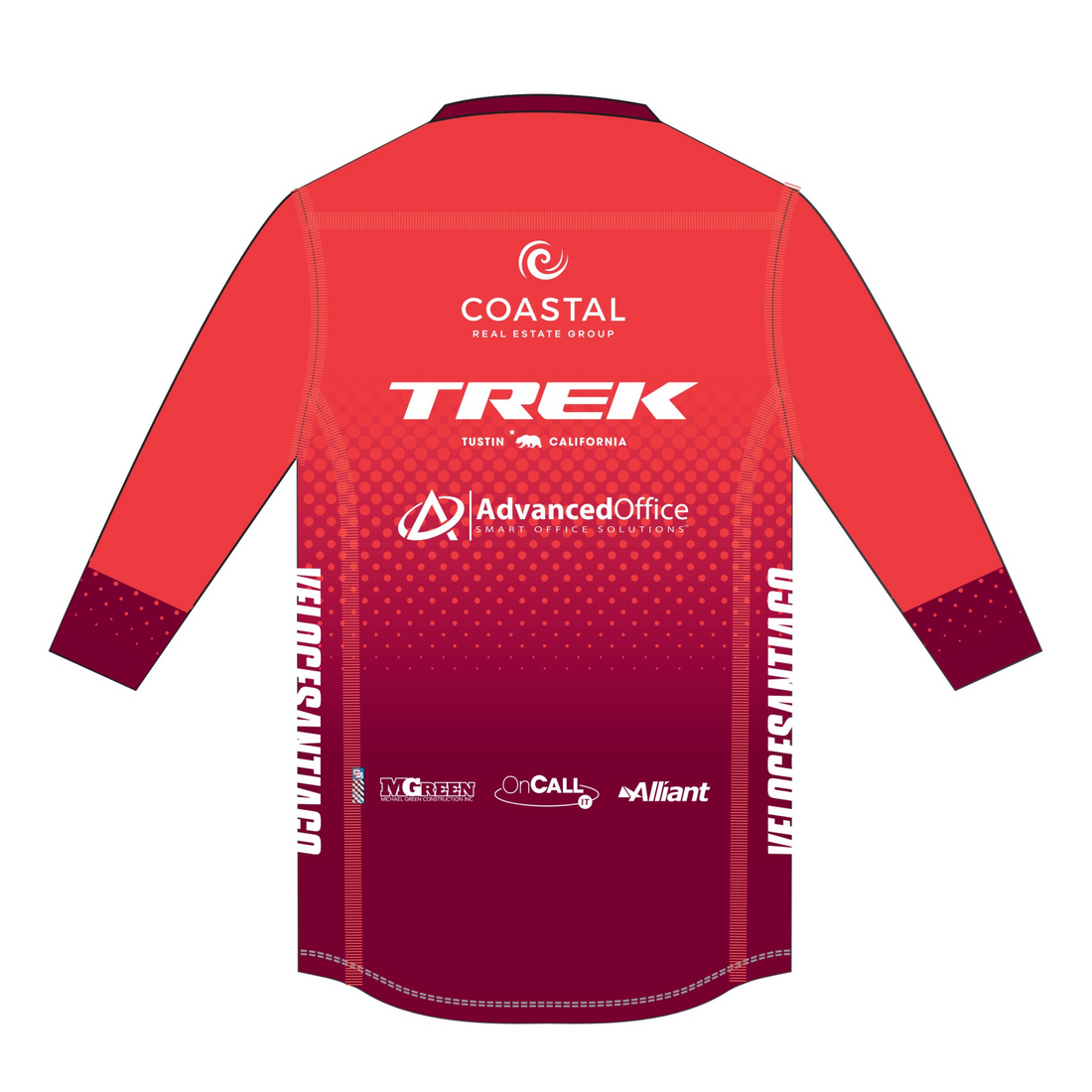 3/4 Sleeve Trail Jersey