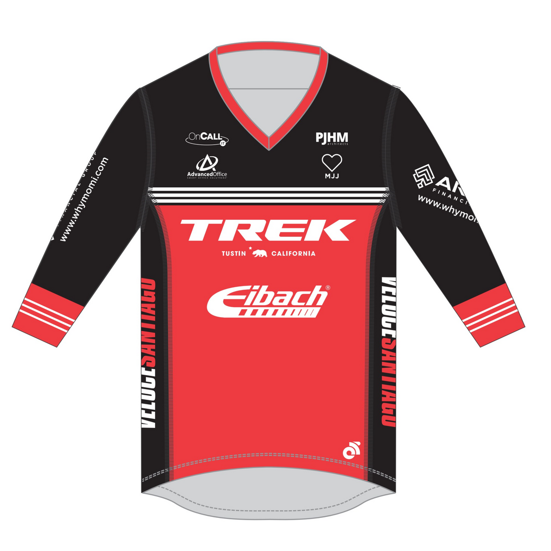 3/4 Sleeve Trail Jersey