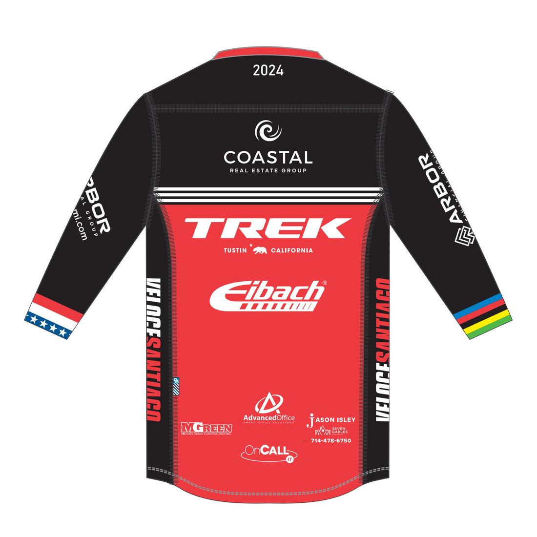 3/4 Sleeve Trail Jersey