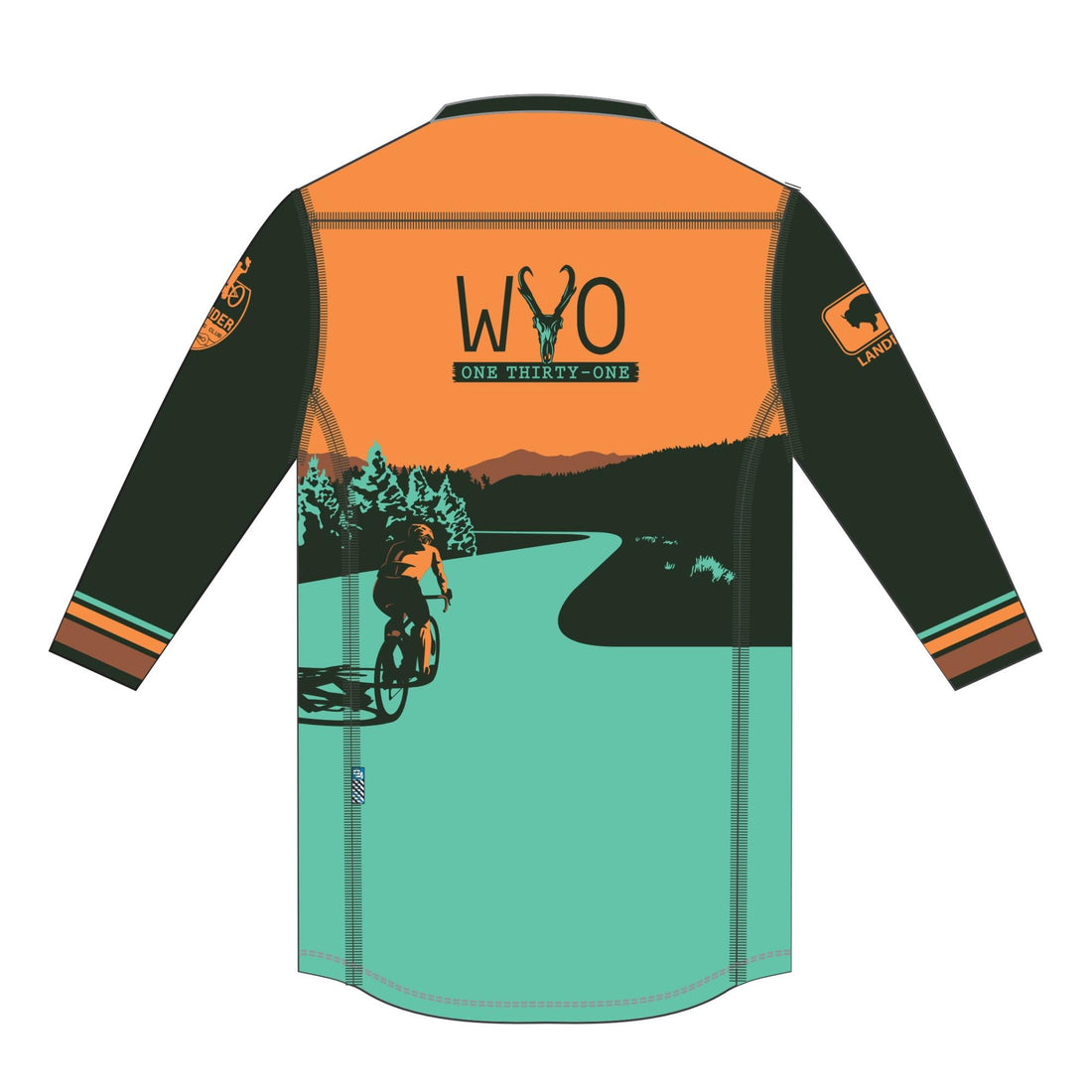 3/4 Sleeve Trail Jersey