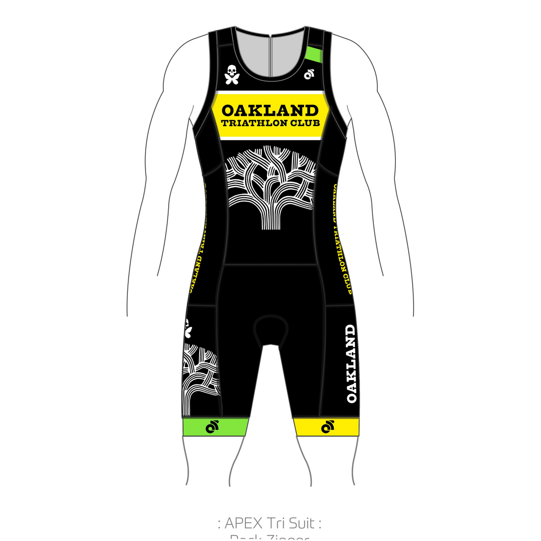 APEX Tri Suit with Tri Chamois