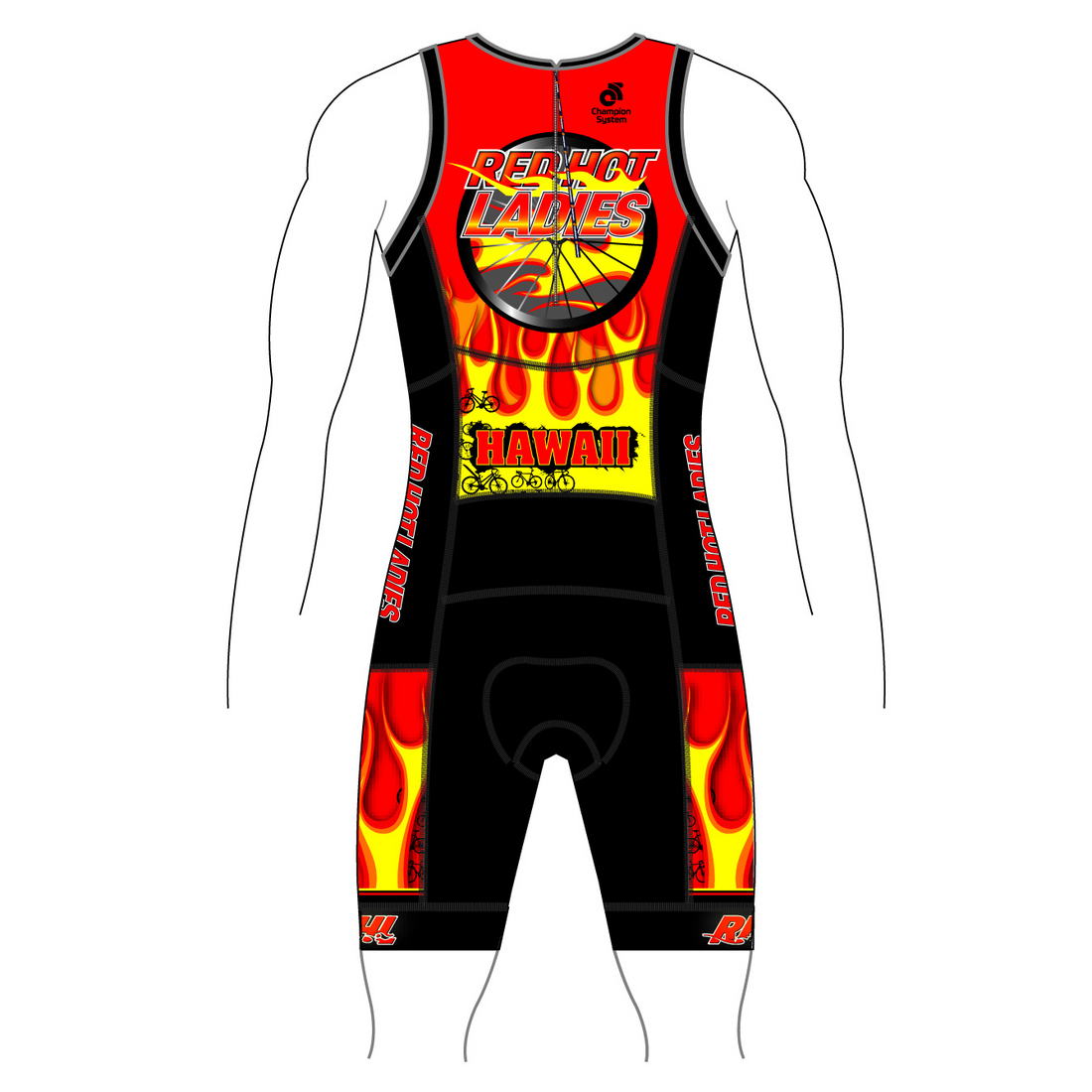 APEX Tri Suit with Tri Chamois