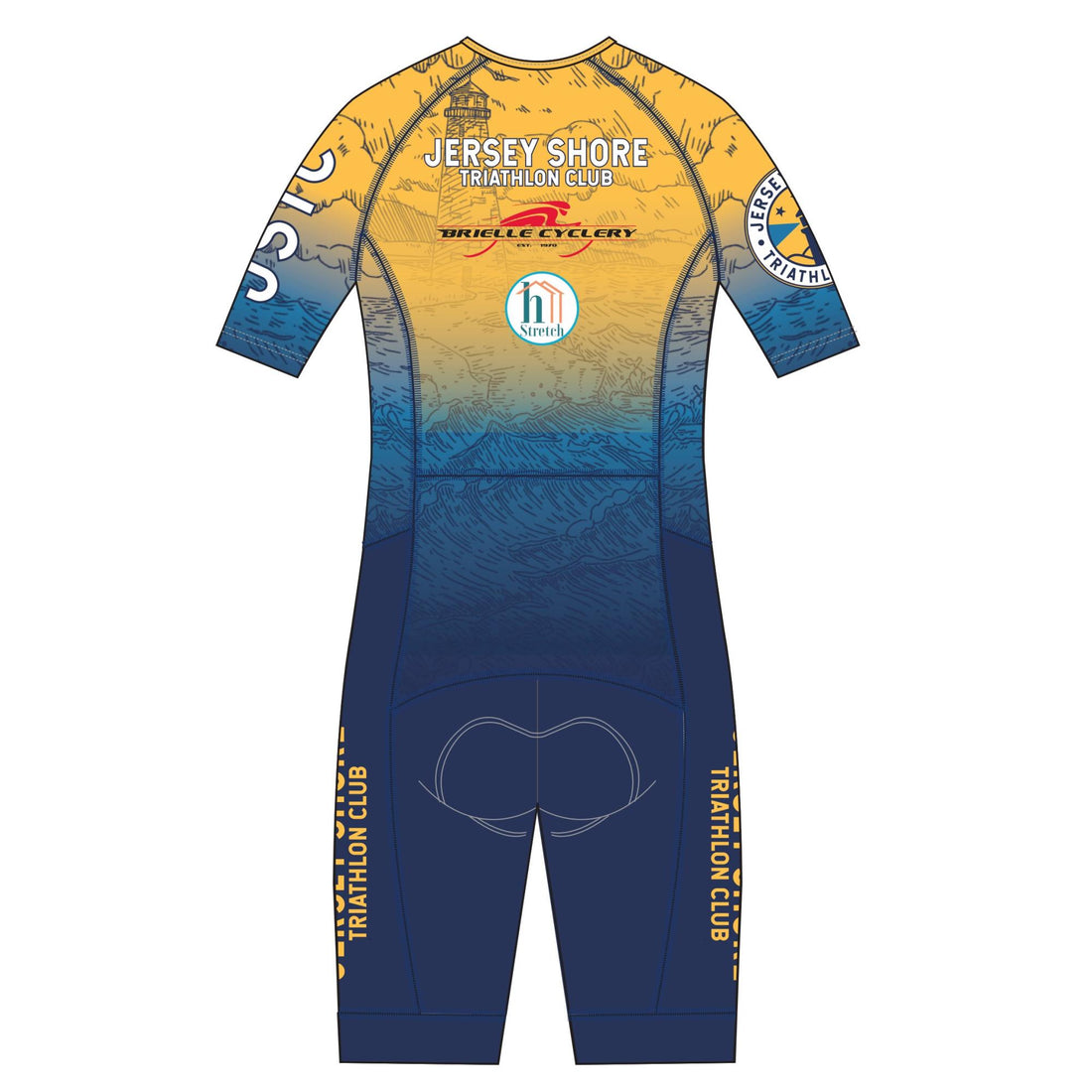 APEX Aero Short Sleeve Tri Suit